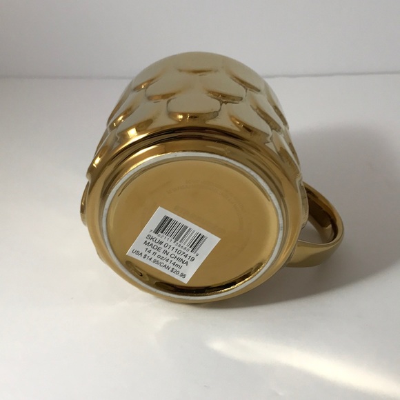 NWT Starbuck’s Mug/ Cup Gold Owl 14 fl oz - Picture 2 of 3